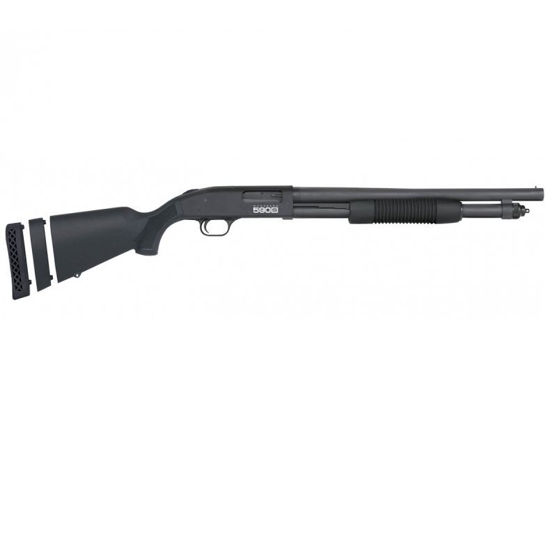 Mossberg - Strzelba powtarzalna 590S Compact OR 18,5" BLK kal. 12/76 12/76