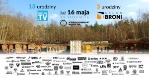 3 urodziny Salonu Broni i 13 urodziny Strzelnicy TV - bilet / wejściówka