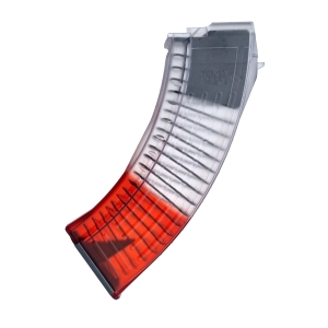 Kobold Customs - Magazynek WBP AK gen 2 30nb 7,62mm "po Polsku", biało-czerowny