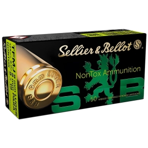 Amunicja Sellier & Bellot, 9 mm Luger-TFMJ NONTOX Grain 7,5G 115gr