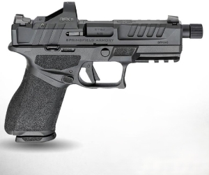 HS Produkt - Pistolet Echelon 4.5 3-Dot Tryt + Gwint cal. 9x19mm z kolimatorem Viridian RFX11