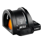 CYELEE OPTICS - Kolimator Bull X PRO RMR 2 + 26 MOA Red Dot , MR