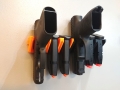 MHS UCHWYT MAGNETYCZNY NA PISTOLET - pomaranczowy Salon Broni1.jpg