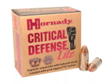 Amunicja Hornady 9x19 100gr/6,47g FTX Critical Defense Light