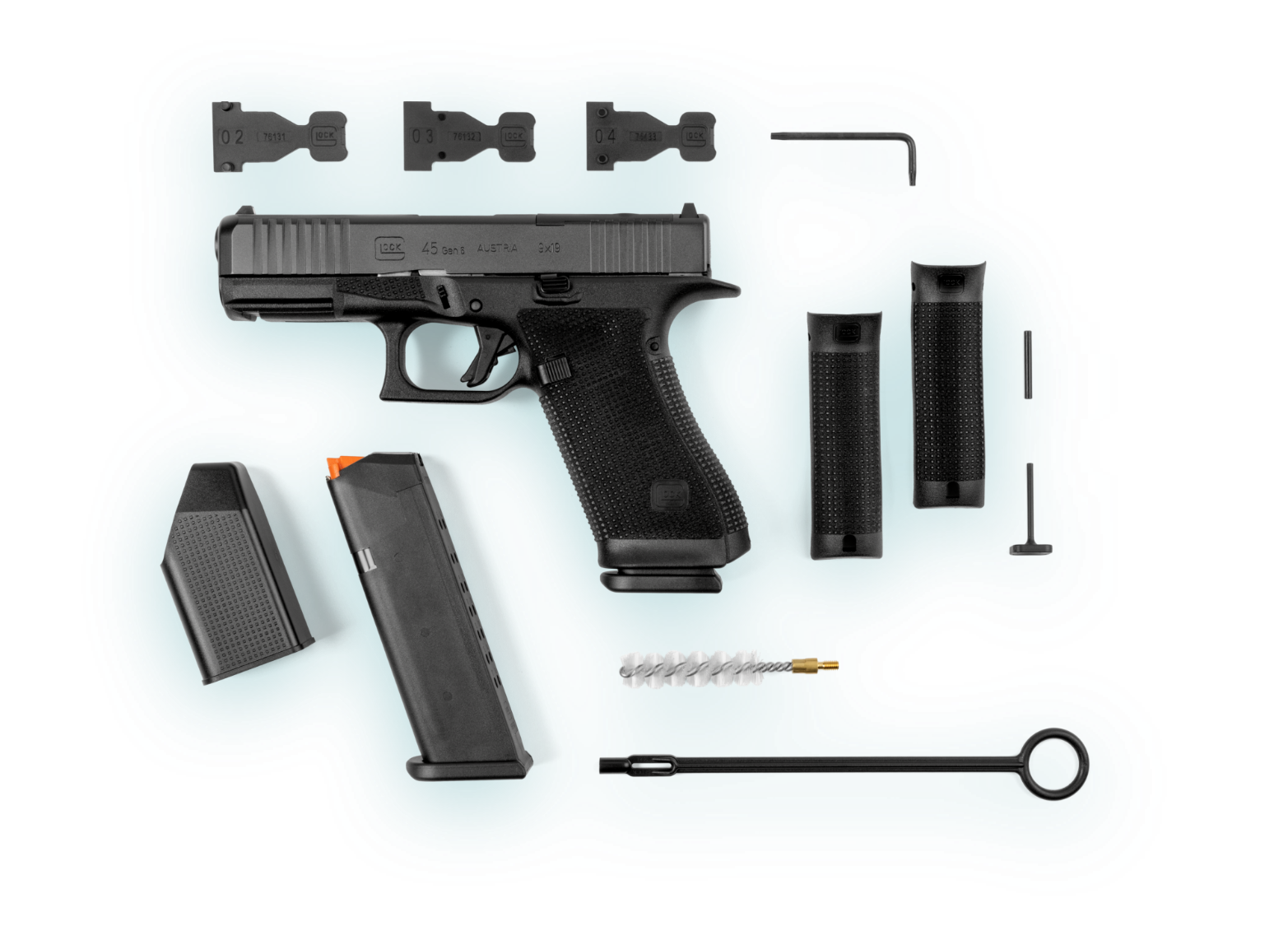 Bogate wyposażenie Glocka 45 gen 6